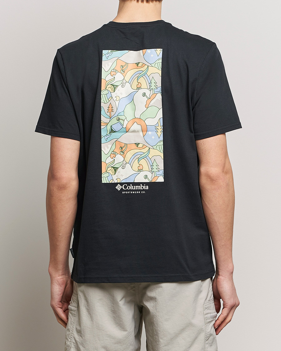 Homme | T-shirts | Columbia | Explorers Canyon Back Print T-Shirt Black