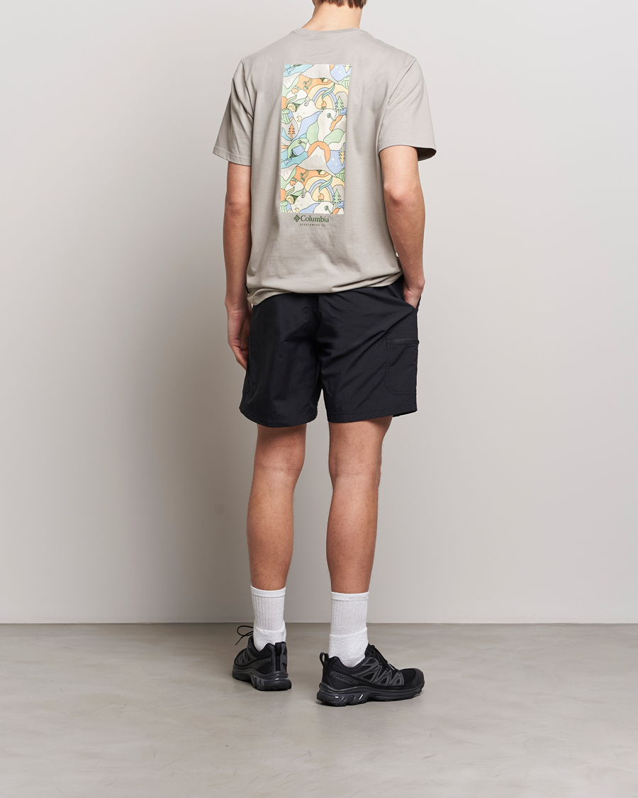 Homme | T-shirts | Columbia | Explorers Canyon Back Print T-Shirt Flint Grey
