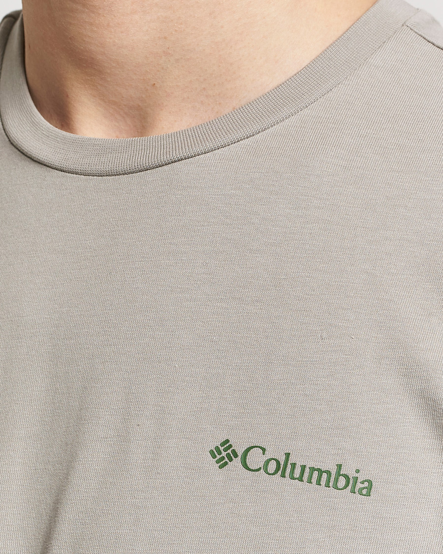 Homme | T-shirts | Columbia | Explorers Canyon Back Print T-Shirt Flint Grey