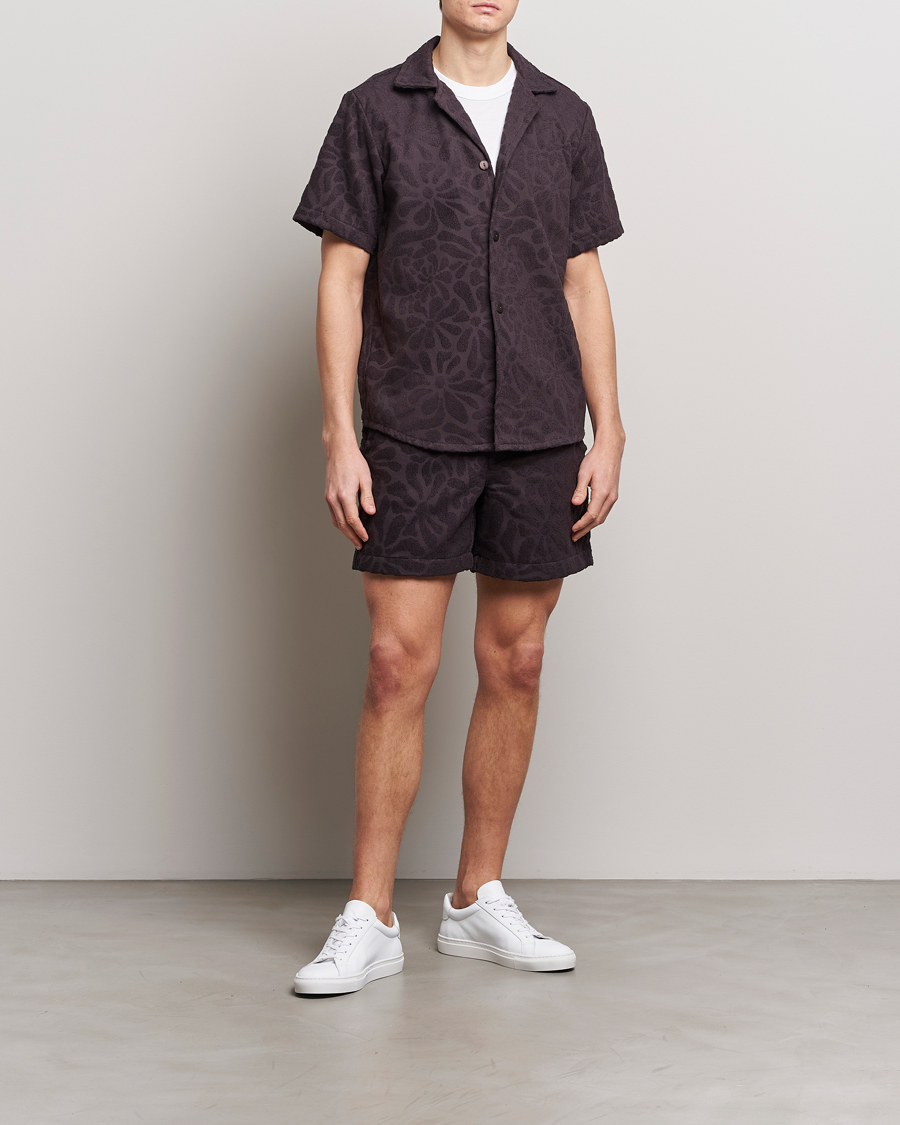 Heren | Overhemden | OAS | Terry Cuba Short Sleeve Shirt Blossom