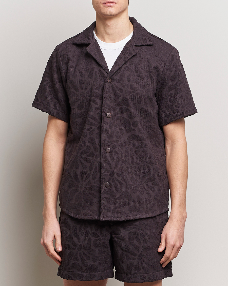 Heren | Overhemden | OAS | Terry Cuba Short Sleeve Shirt Blossom