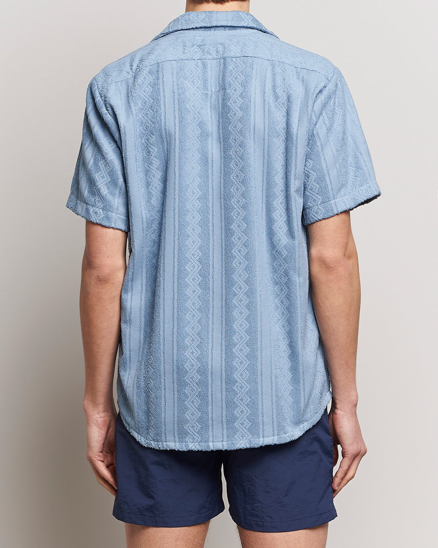 Heren | Overhemden | OAS | Terry Cuba Short Sleeve Shirt Ancora