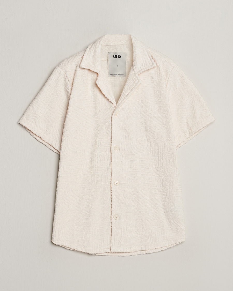 Heren | Overhemden | OAS | Terry Cuba Short Sleeve Shirt Golconda