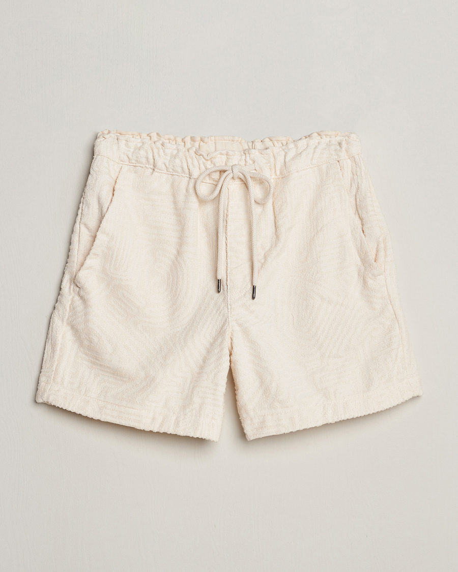 Heren | Korte broek | OAS | Terry Shorts Cream Golconda