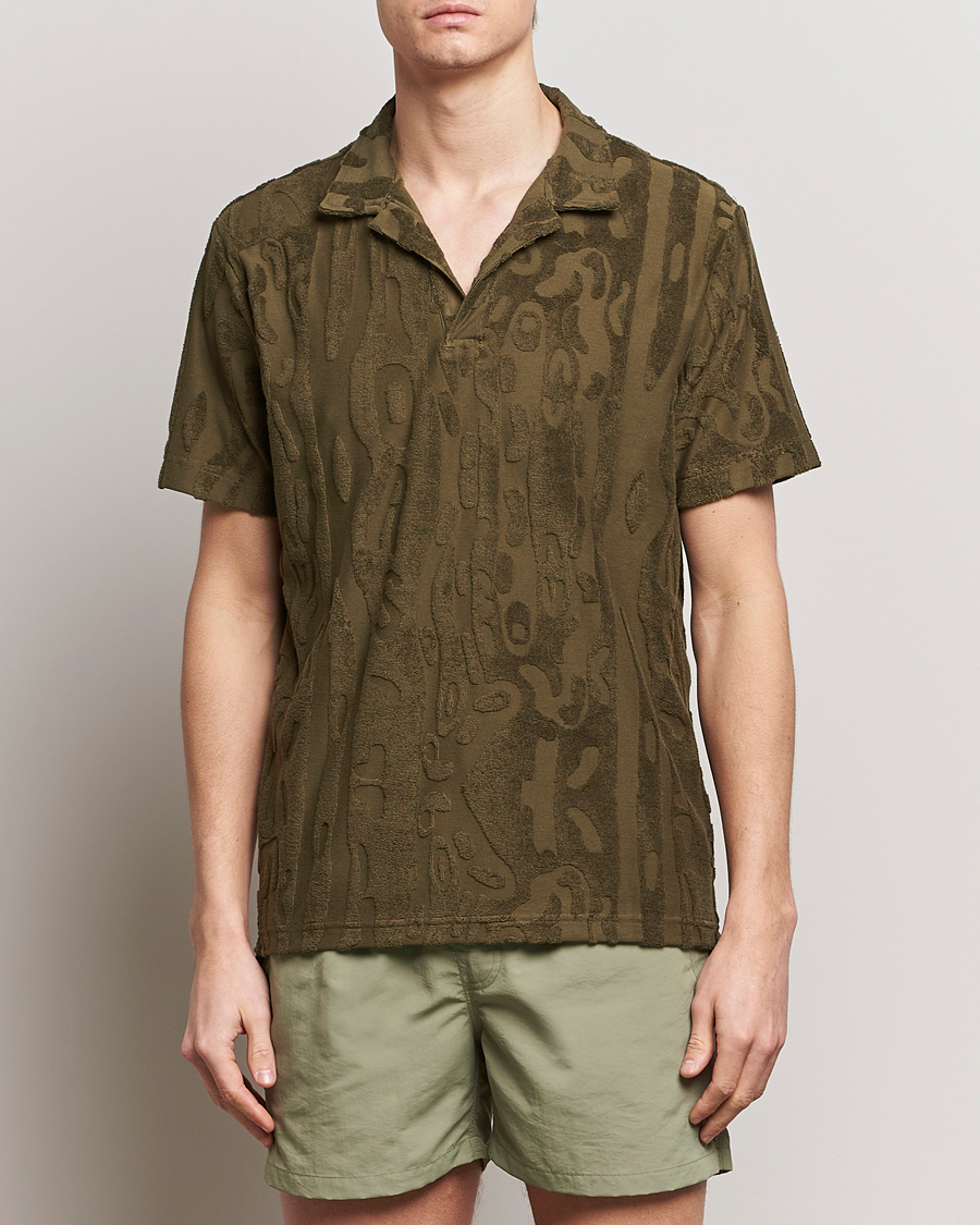 Homme | Polos | OAS | Short Sleeve Terry Polo Jiggle