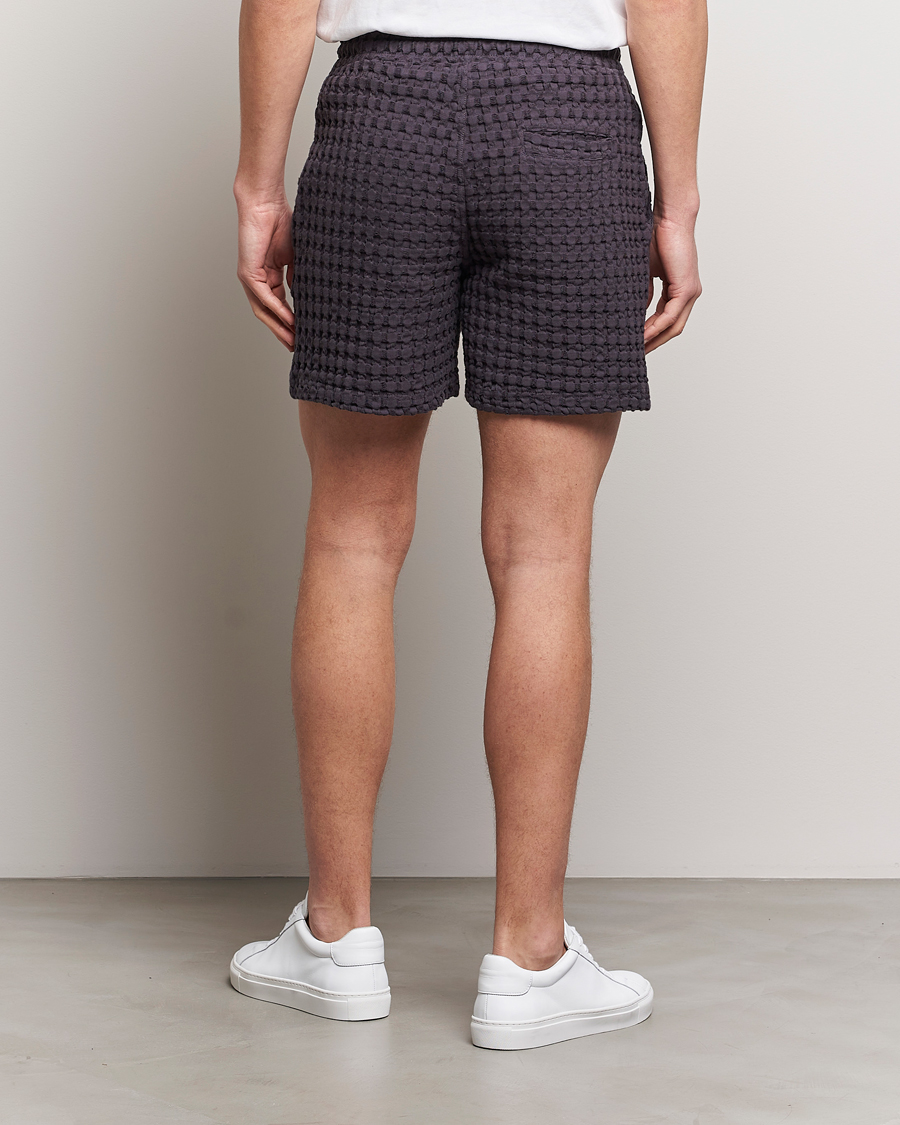 Heren | Korte broek | OAS | Porto Waffle Shorts Nearly Black
