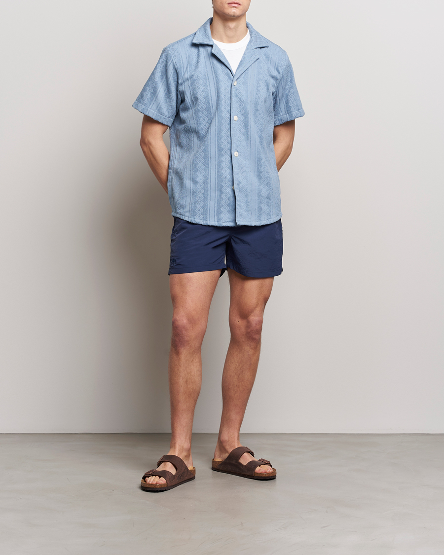 Homme | Maillots De Bain | OAS | Plain Swimshorts Navy