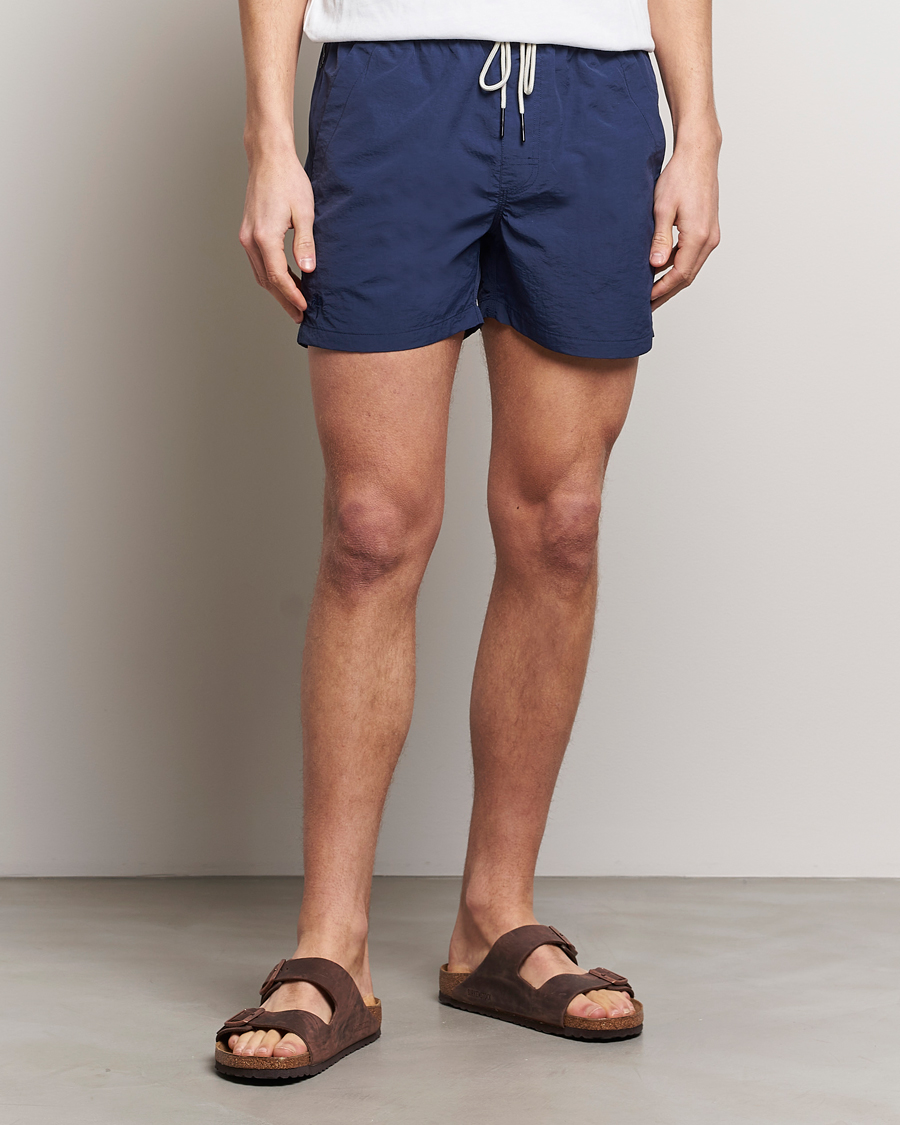 Homme | Maillots De Bain | OAS | Plain Swimshorts Navy