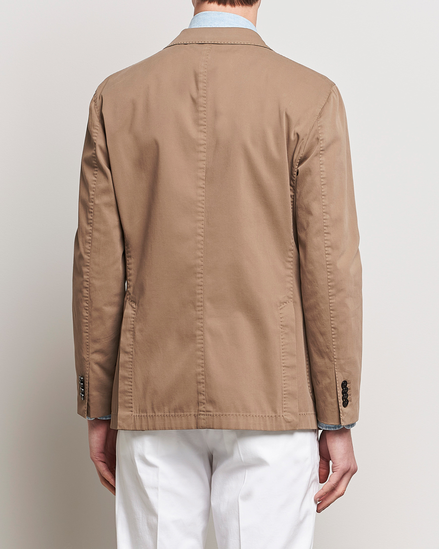 Homme | Blazers | Boglioli | K Jacket Cotton Stretch Blazer Beige