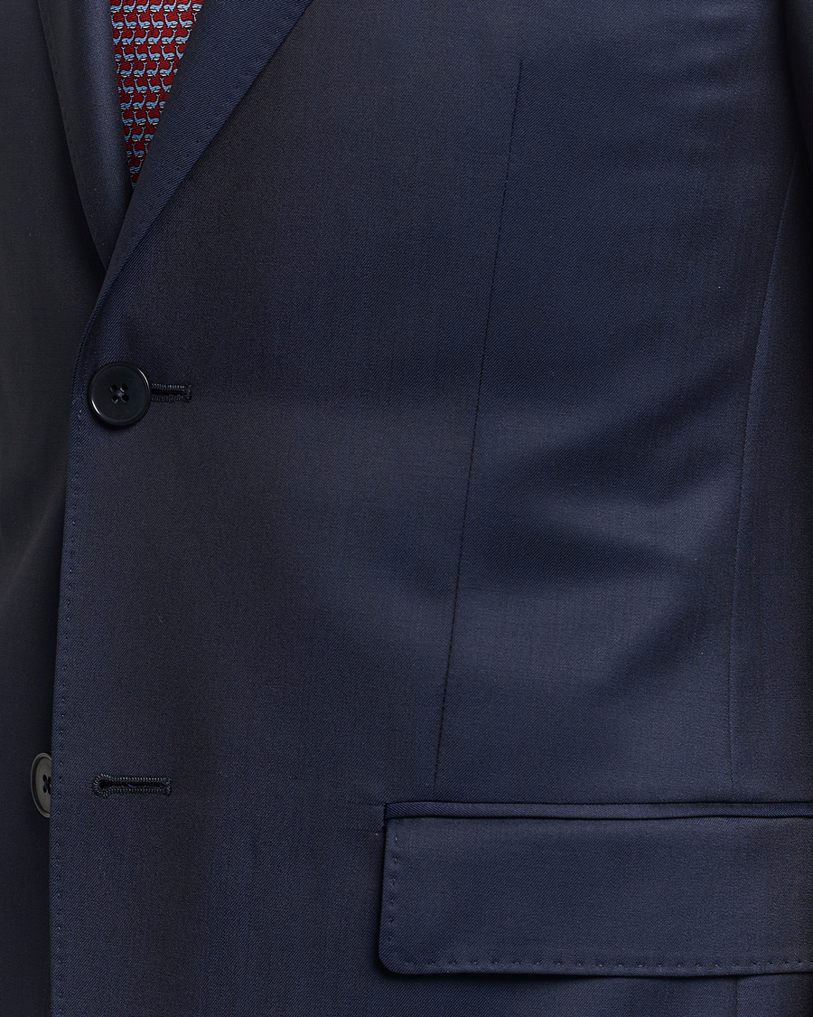 Heren | Pakken | Zegna | Tailored Wool Suit Navy