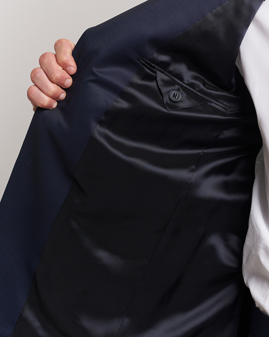 Heren | Pakken | Zegna | Tailored Wool Suit Navy