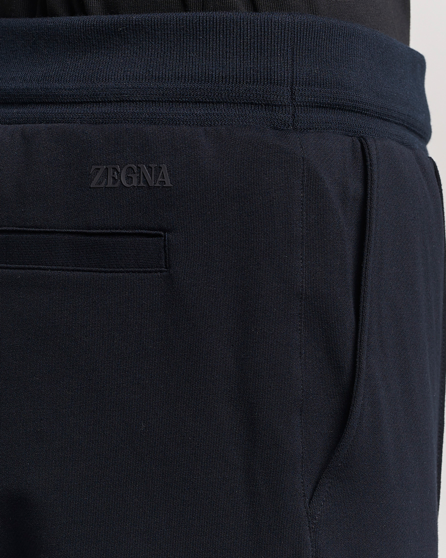 Heren | Broeken | Zegna | Cotton Stretch Joggers Navy
