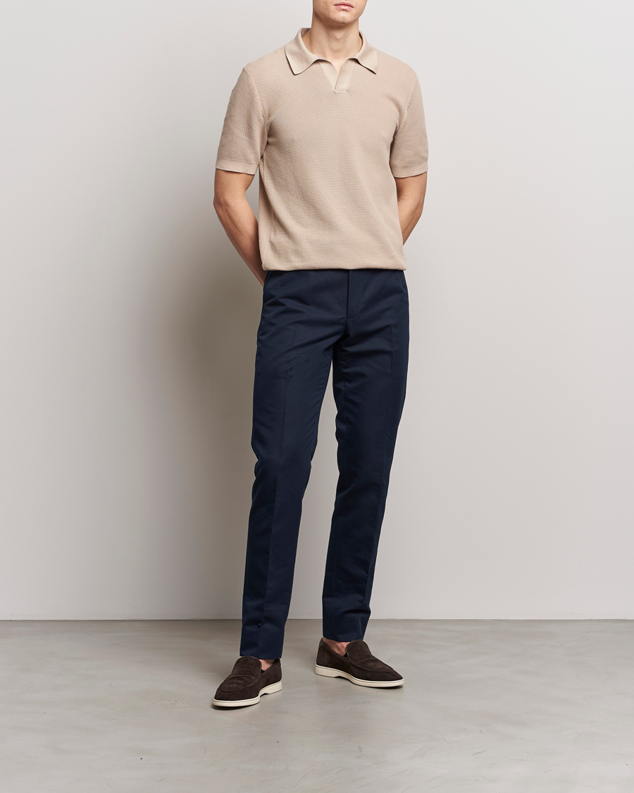 Homme | Polos | Zegna | Riviera Polo Light Beige