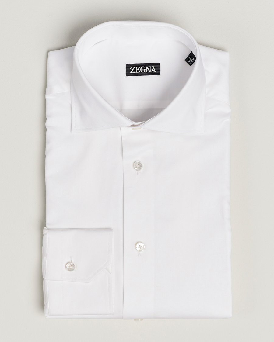 Heren | Overhemden | Zegna | Slim Fit Dress Shirt White
