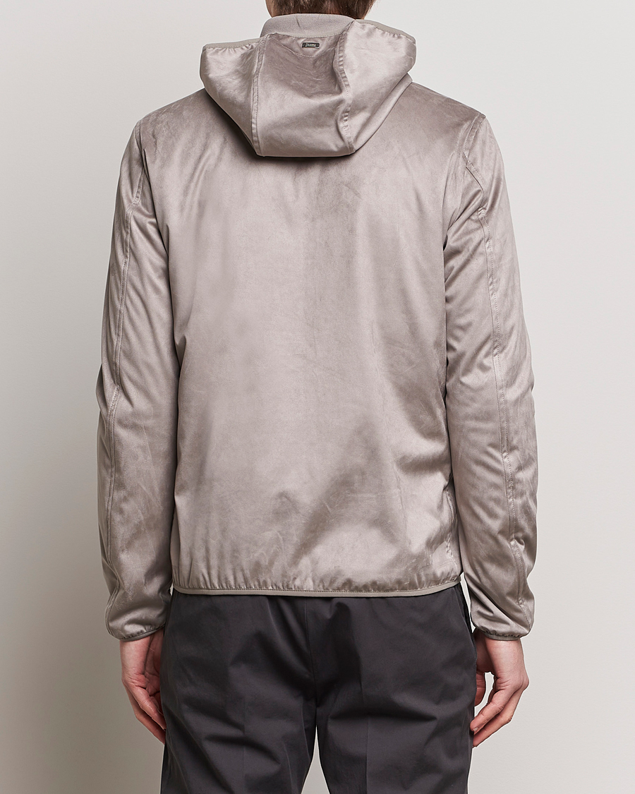 Homme | Manteaux Et Vestes | Herno | Faux Suede Bomber Jacket Grey