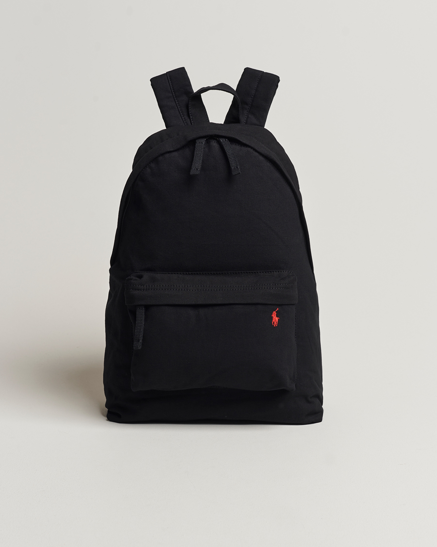 Heren | Polo Ralph Lauren Canvas Backpack Polo Black | Polo Ralph Lauren | Canvas Backpack Polo Black