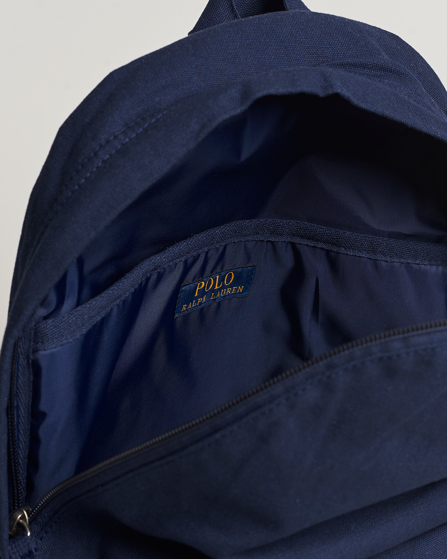 Heren | Polo Ralph Lauren Canvas Backpack Newport Navy | Polo Ralph Lauren | Canvas Backpack Newport Navy
