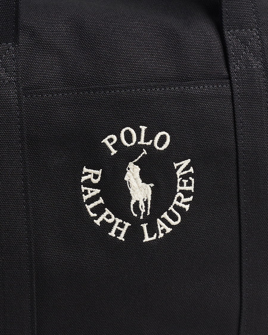 Homme | Polo Ralph Lauren Canvas Logo Dufflebag Black | Polo Ralph Lauren | Canvas Logo Dufflebag Black