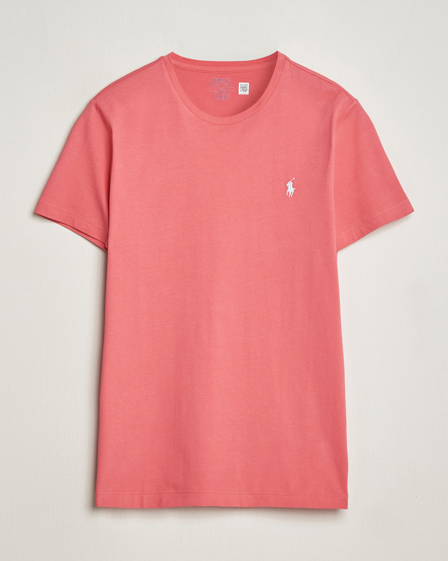 Homme | T-shirts | Polo Ralph Lauren | Crew Neck T-Shirt Pale Red