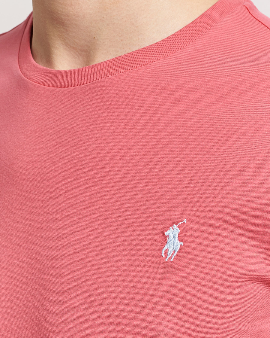 Homme | T-shirts | Polo Ralph Lauren | Crew Neck T-Shirt Pale Red
