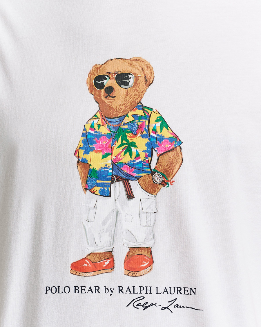 Heren | T-shirts | Polo Ralph Lauren | Printed Bear Crew Neck T-Shirt White