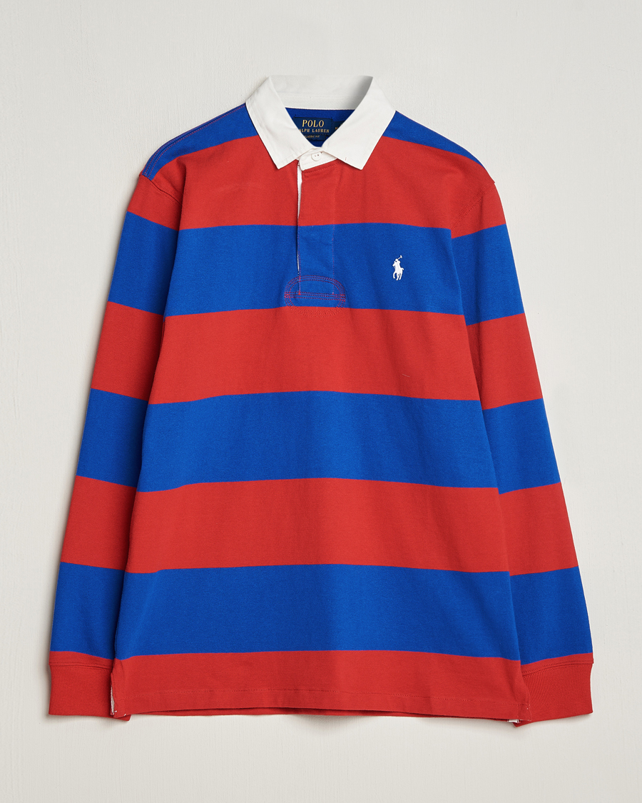 Heren | Truien | Polo Ralph Lauren | Jersey Striped Rugger Red/Rugby Royal