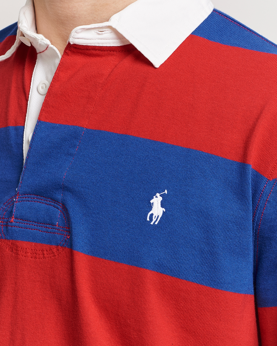 Heren | Truien | Polo Ralph Lauren | Jersey Striped Rugger Red/Rugby Royal