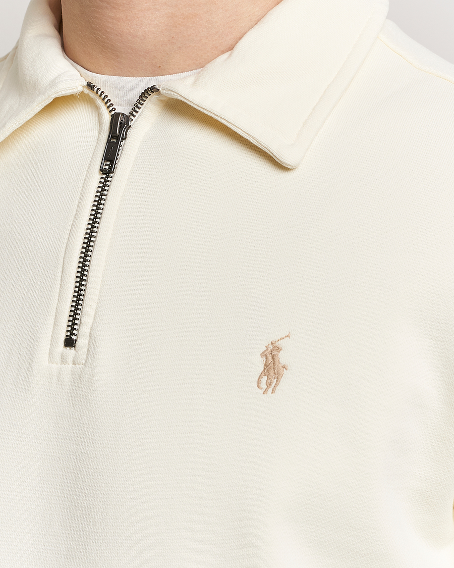 Homme | Pulls Et Tricots | Polo Ralph Lauren | Loopback Terry Hybrid Sweatshirt Clubhouse Cream