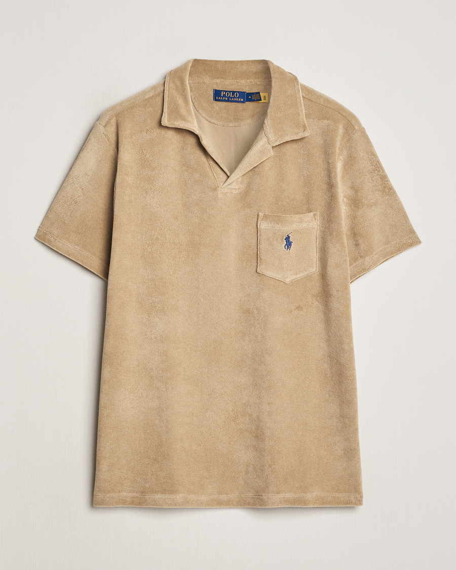 Homme | Polos | Polo Ralph Lauren | Cotton Terry Polo Coastal Beige