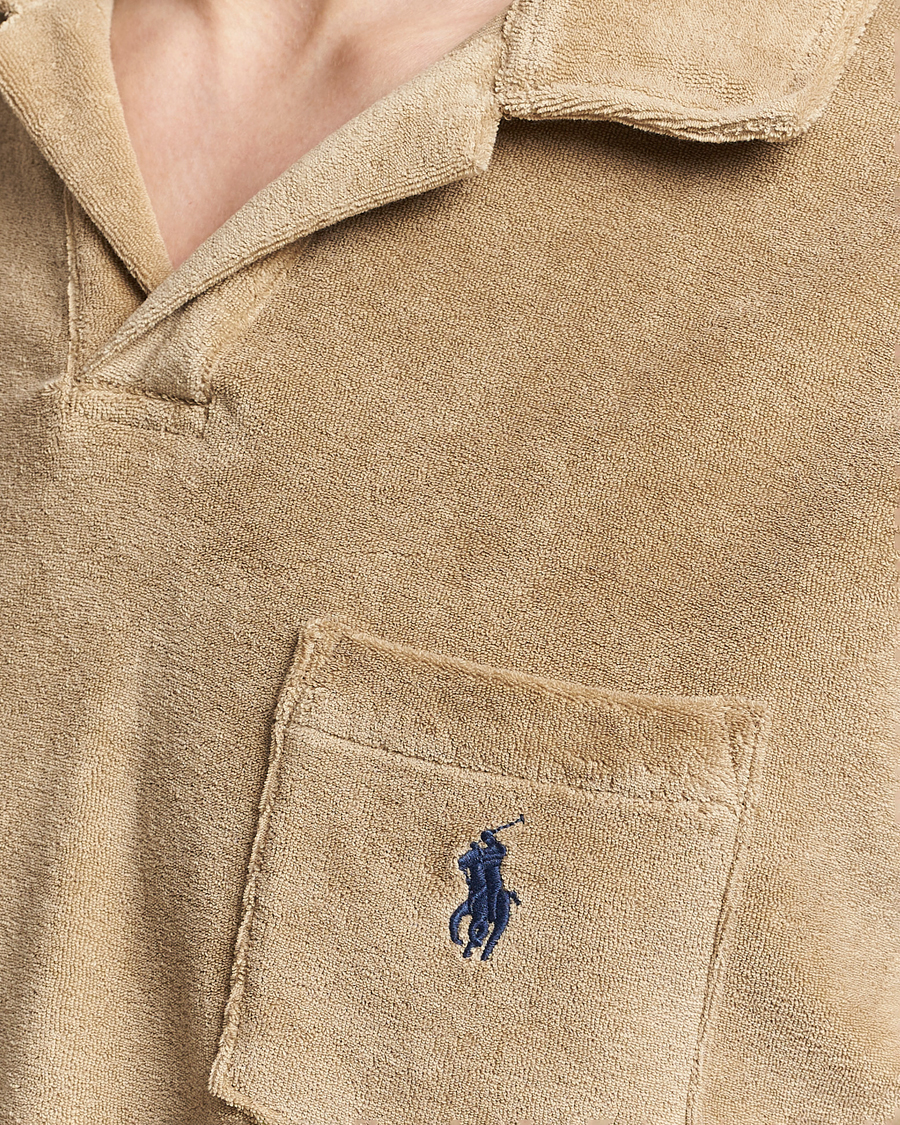 Homme | Polos | Polo Ralph Lauren | Cotton Terry Polo Coastal Beige