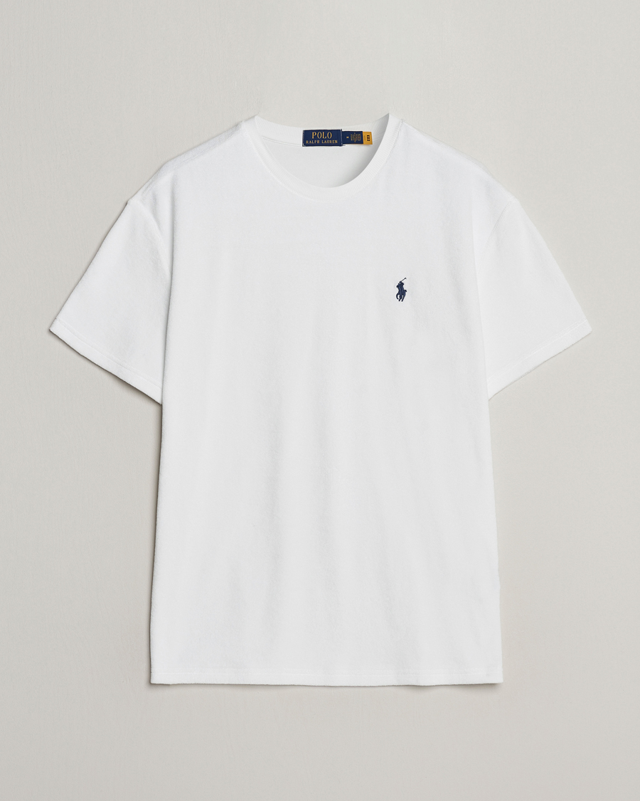 Heren | T-shirts | Polo Ralph Lauren | Terry Cotton T-Shirt White