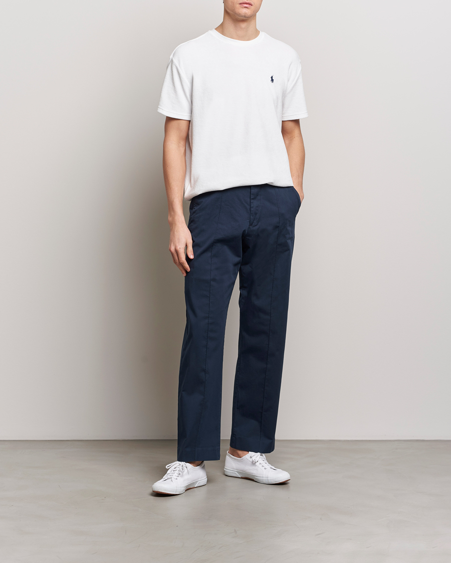 Heren | T-shirts | Polo Ralph Lauren | Terry Cotton T-Shirt White