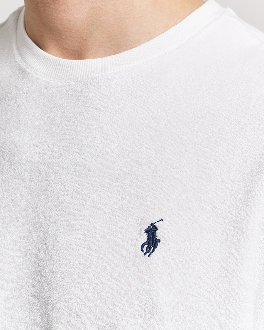 Heren | T-shirts | Polo Ralph Lauren | Terry Cotton T-Shirt White