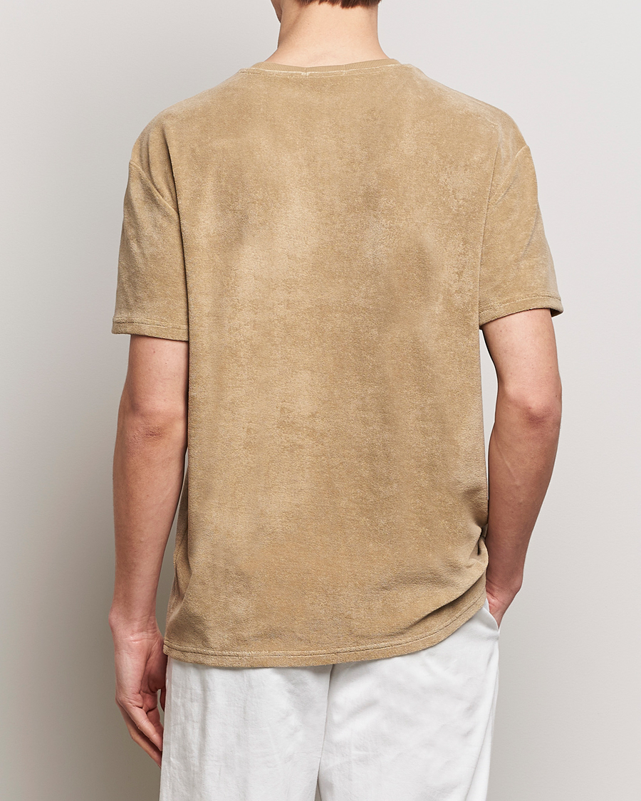 Heren | T-shirts | Polo Ralph Lauren | Terry Cotton T-Shirt Coastal Beige