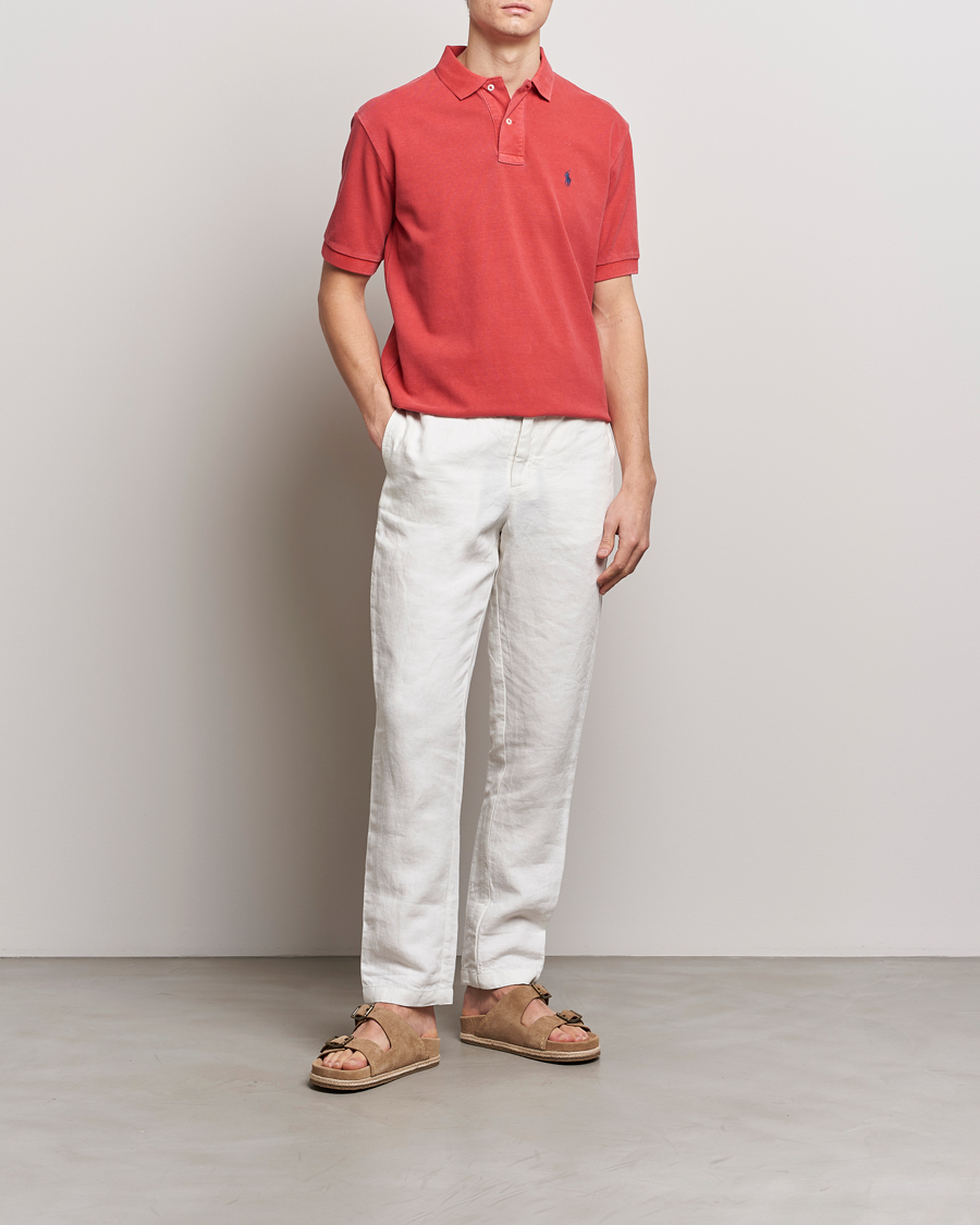 Homme | Polos | Polo Ralph Lauren | Heritage Mesh Polo Red