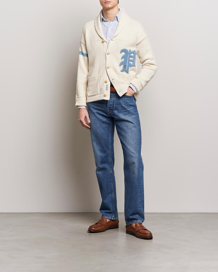 Homme | Pulls Et Tricots | Polo Ralph Lauren | Cotton/Linen Shawl Collar Cardigan Andover Cream