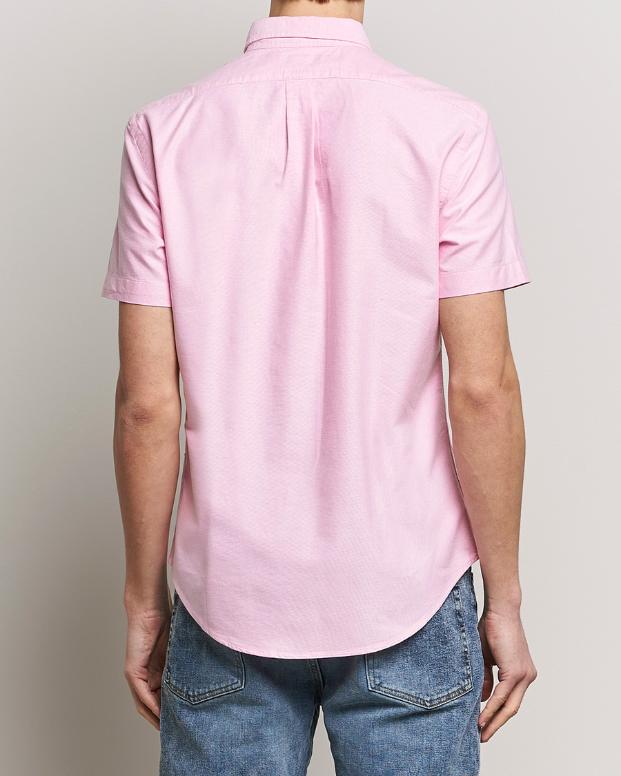Heren | Overhemden | Polo Ralph Lauren | Slim Fit Oxford Short Sleeve Shirt New Rose