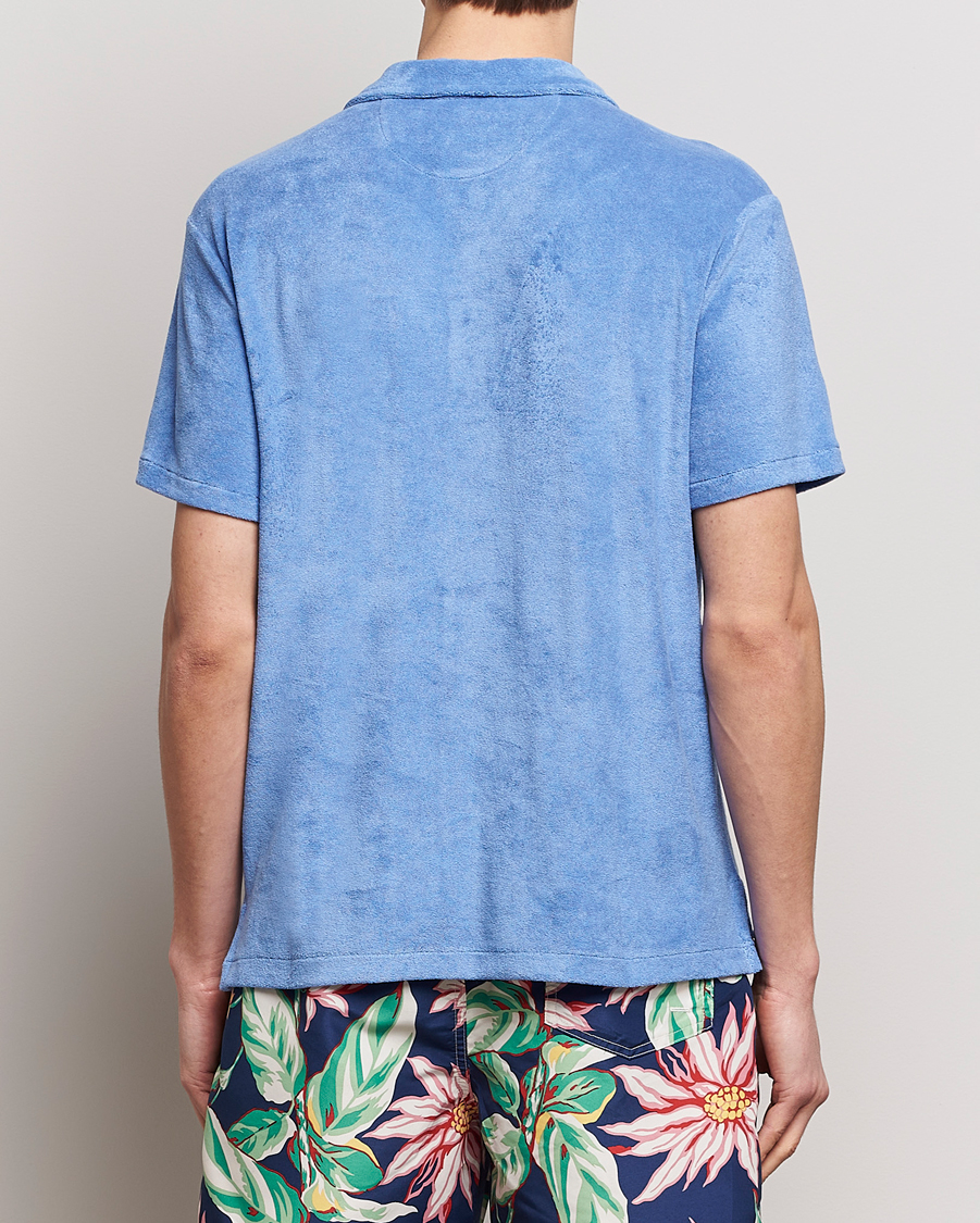 Heren | Overhemden | Polo Ralph Lauren | Cotton Terry Short Sleeve Harbour Island Blue
