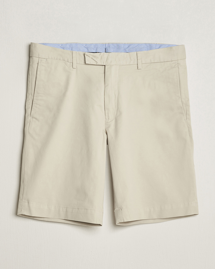 Heren | Korte broek | Polo Ralph Lauren | Tailored Slim Fit Shorts Classic Stone