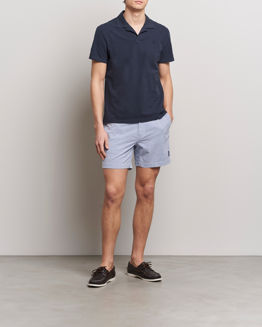 Homme | Shorts | Polo Ralph Lauren | Prepster Seersucker Shorts Blue