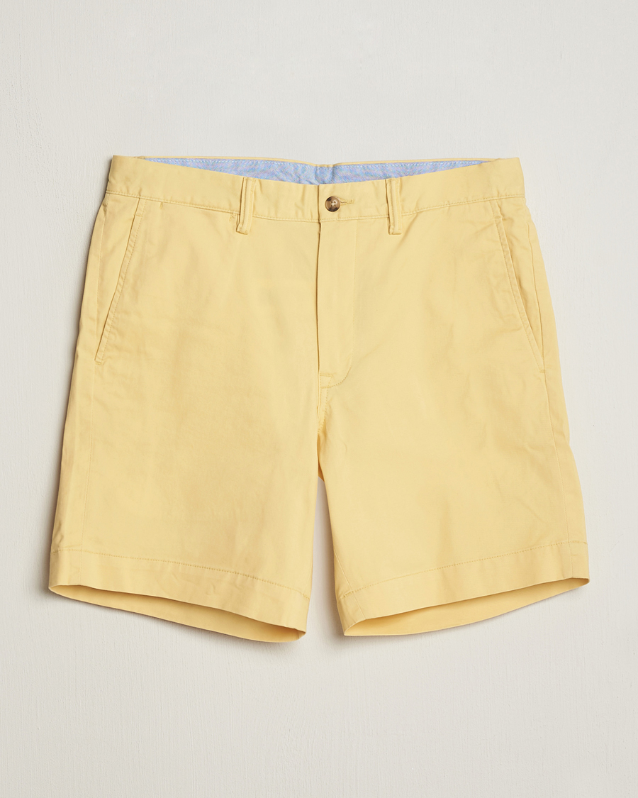 Homme | Shorts | Polo Ralph Lauren | Tailored Slim Fit Shorts Corn Yellow