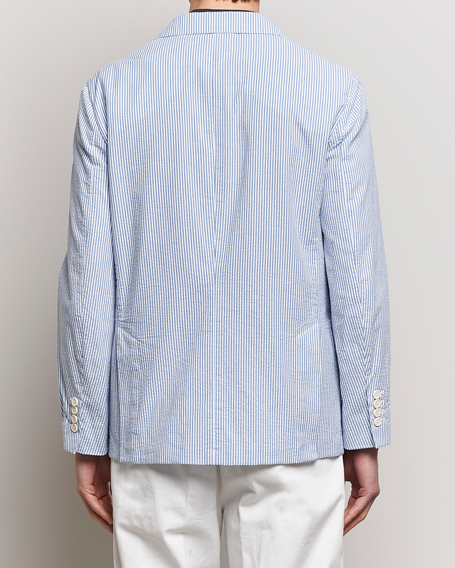 Homme | Blazers | Polo Ralph Lauren | Seersucker Sportcoat Bright Blue/White