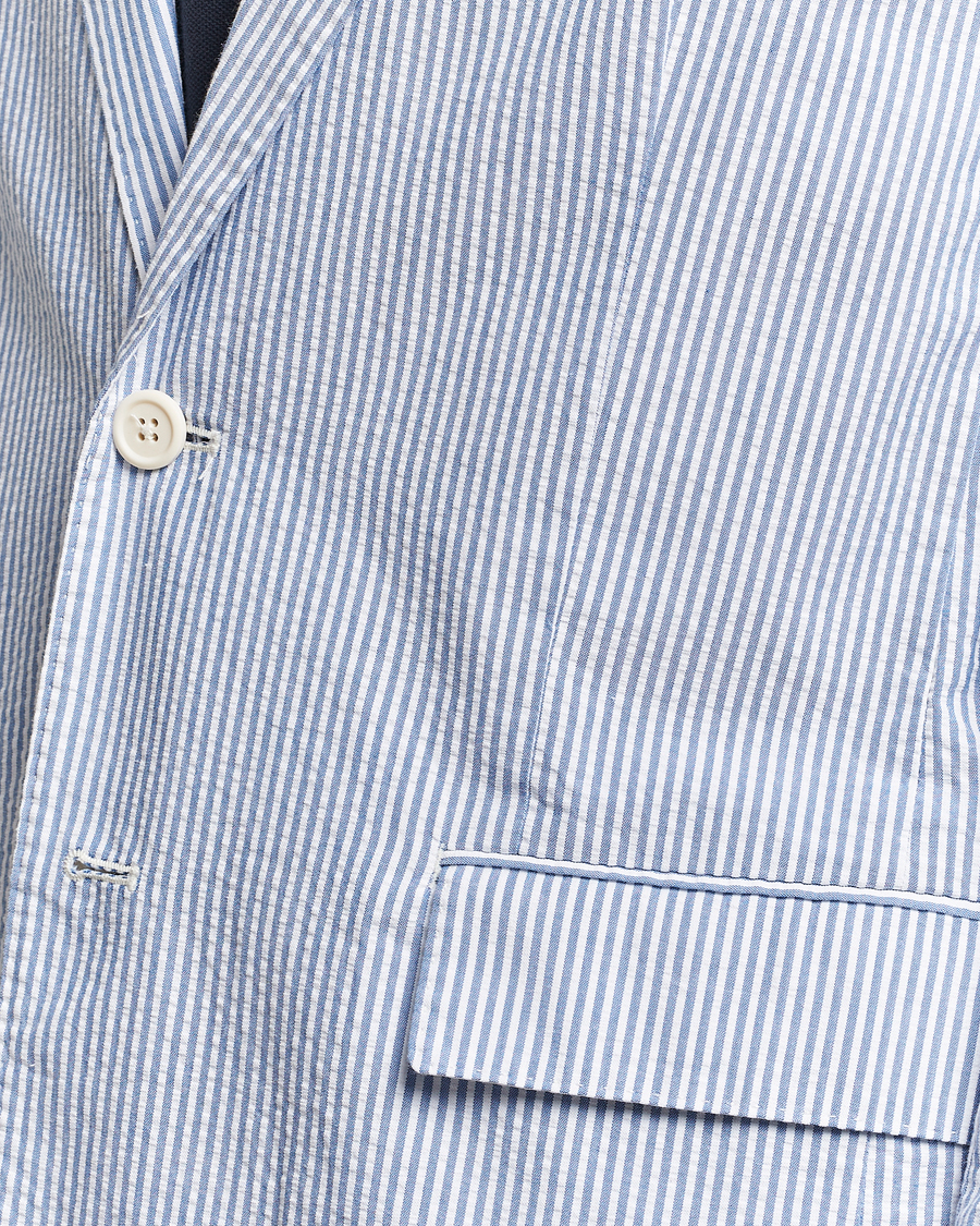 Homme | Blazers | Polo Ralph Lauren | Seersucker Sportcoat Bright Blue/White
