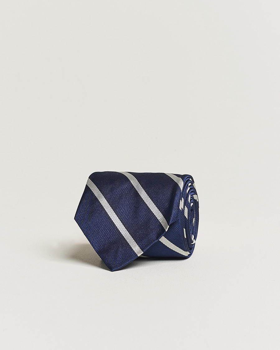 Heren | Polo Ralph Lauren Striped Tie Navy/White | Polo Ralph Lauren | Striped Tie Navy/White