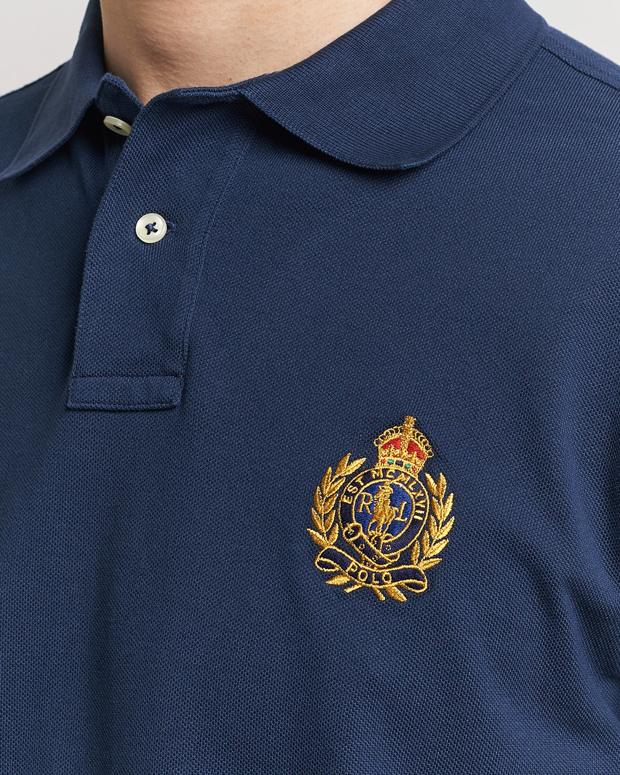 Homme | Polos | Polo Ralph Lauren | Custom Slim Fit Match Club Polo Newport Navy