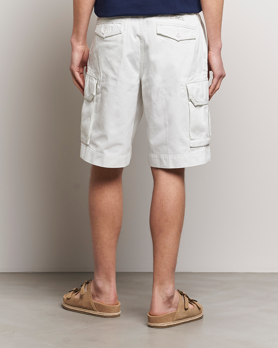 Heren | Korte broek | Polo Ralph Lauren | Slub Twill Cargo Shorts Deckwash White