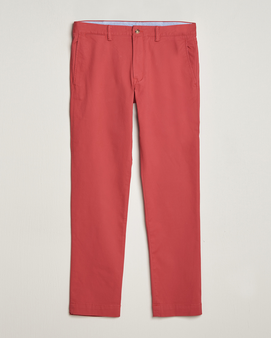 Homme | Pantalons | Polo Ralph Lauren | Slim Fit Stretch Chinos Nantucket Red
