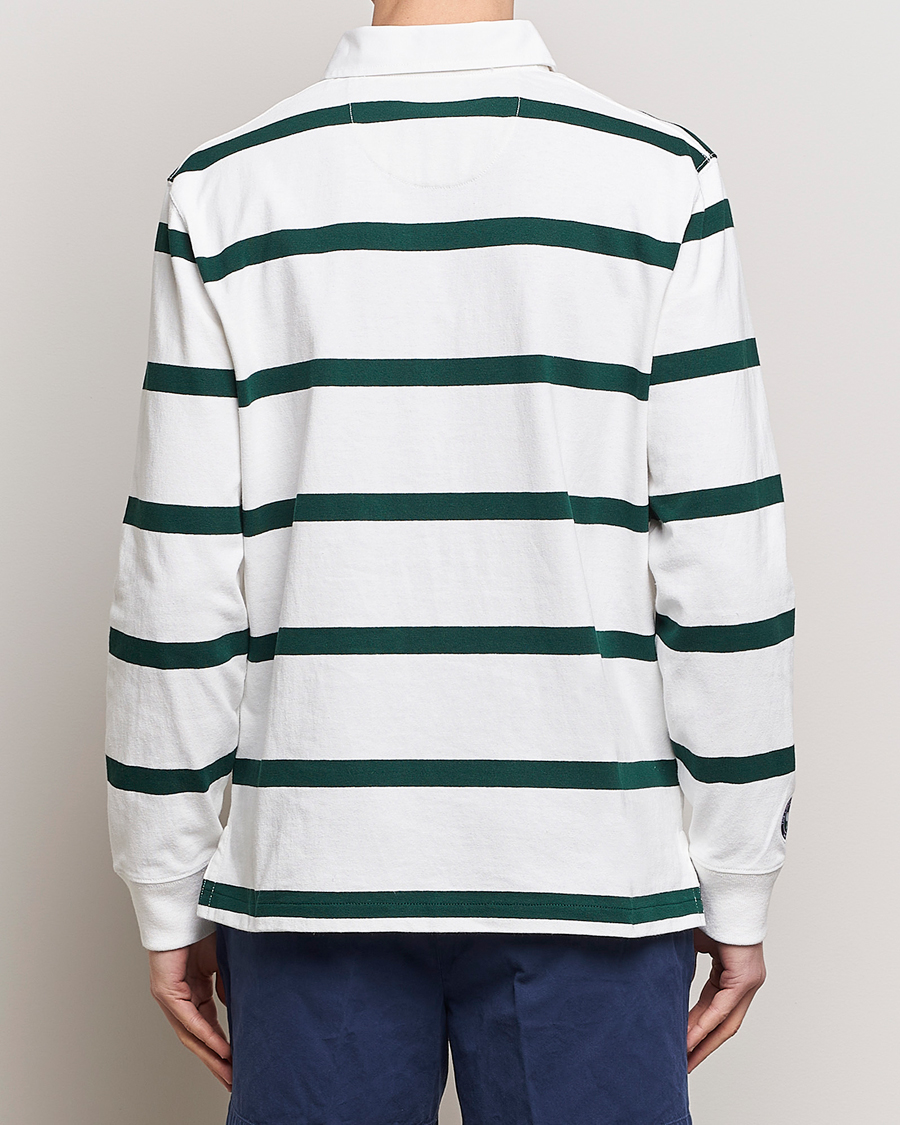 Heren | Truien | Polo Ralph Lauren | Wimbledon Rugby Sweater White/Moss Agate