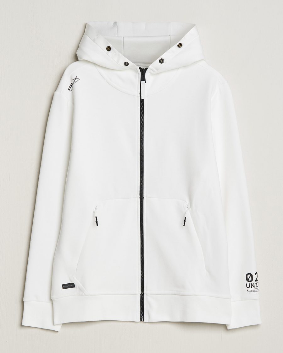 Heren | Truien | RLX Ralph Lauren | Performance Full Zip Hoodie Ceramic White