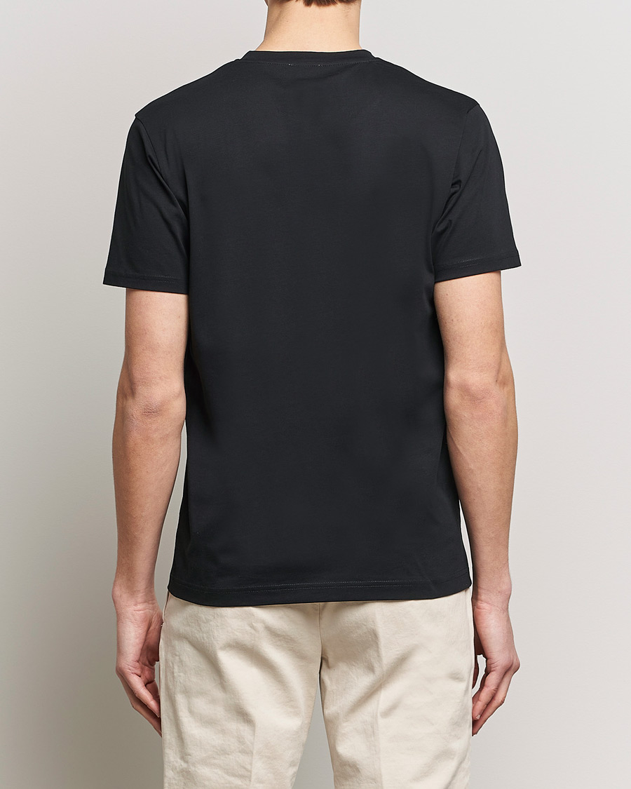 Homme | T-shirts | Sunspel | Riviera Midweight T-Shirt Black